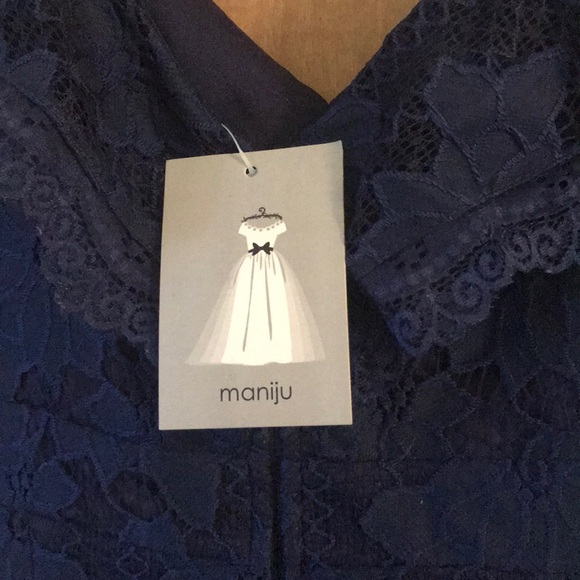 Maniju Navy Dress - Picture 6 of 6